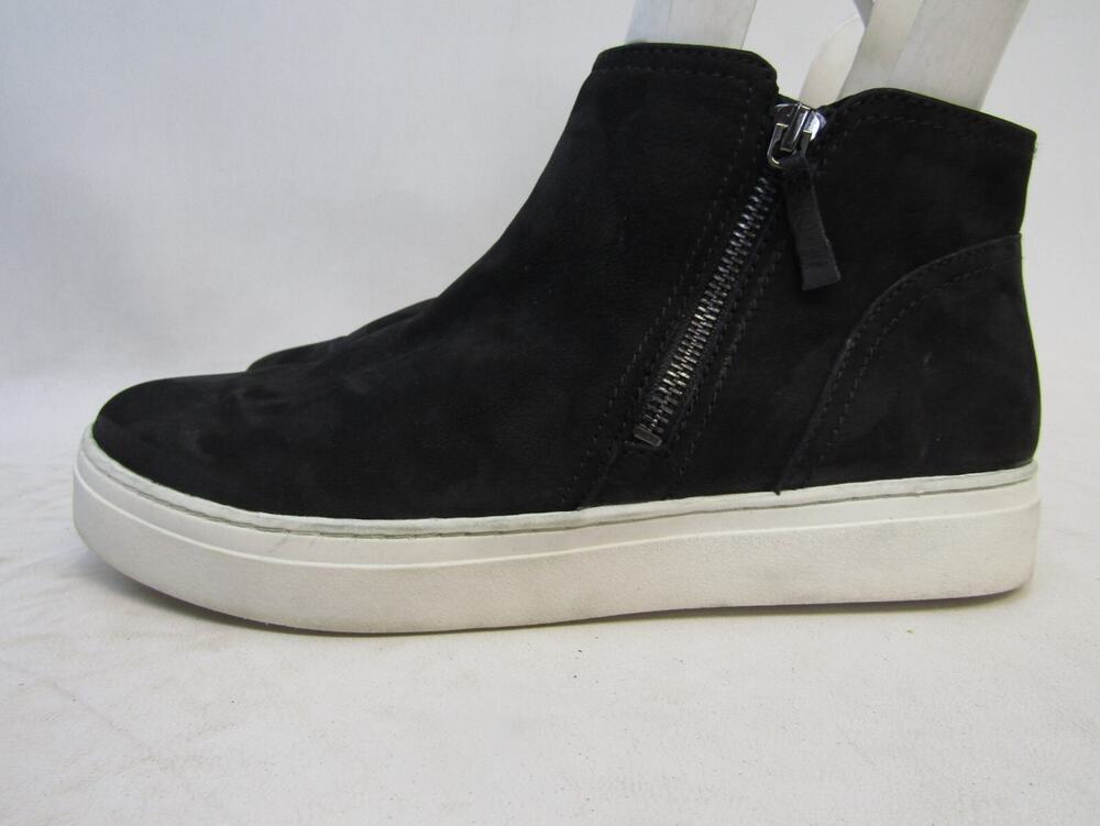 Naturalizer Womens Size 10 M Black Leather Zip Fashion Ankle Boots Bootie